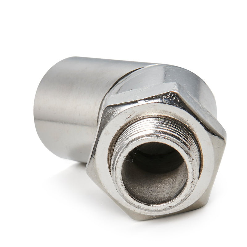 Load image into Gallery viewer, M18 X 1.5 135 Degree Catalytic Converter CEL Oxygen Sensor Extender Adapter Spacer Generic
