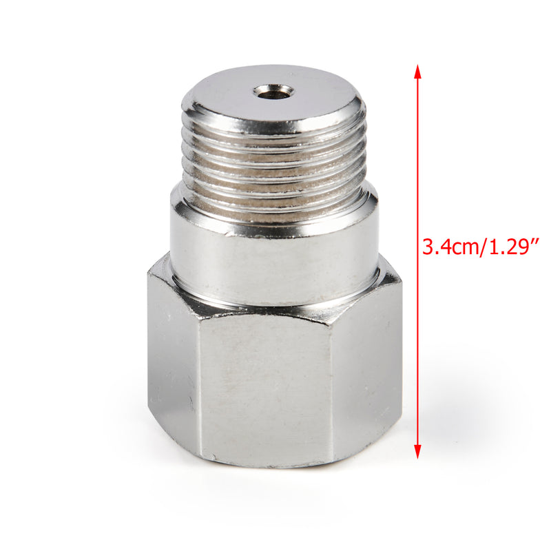 Load image into Gallery viewer, 2PCS M18x1.5 Bung 34mm O2 Oxygen Sensor Test Pipe Extension Extender Adapter Spacer Generic
