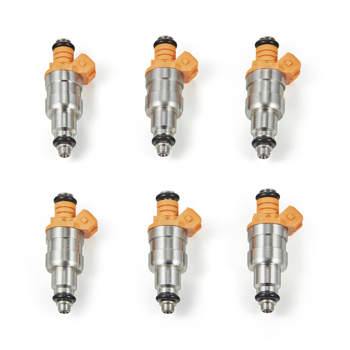 6pcs Fuel Injectors 33007127 53003956 53030343 fits Wrangler Cherokee YJ 1987-1998 I6 4.0L Generic