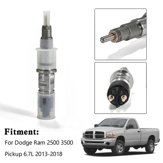 2013-2018 Dodge Ram 2500 3500 Pickup 6.7L Diesel Common Rail Fuel Injector 0986435574 68210105AA 68210512AA R8210512AA Generic