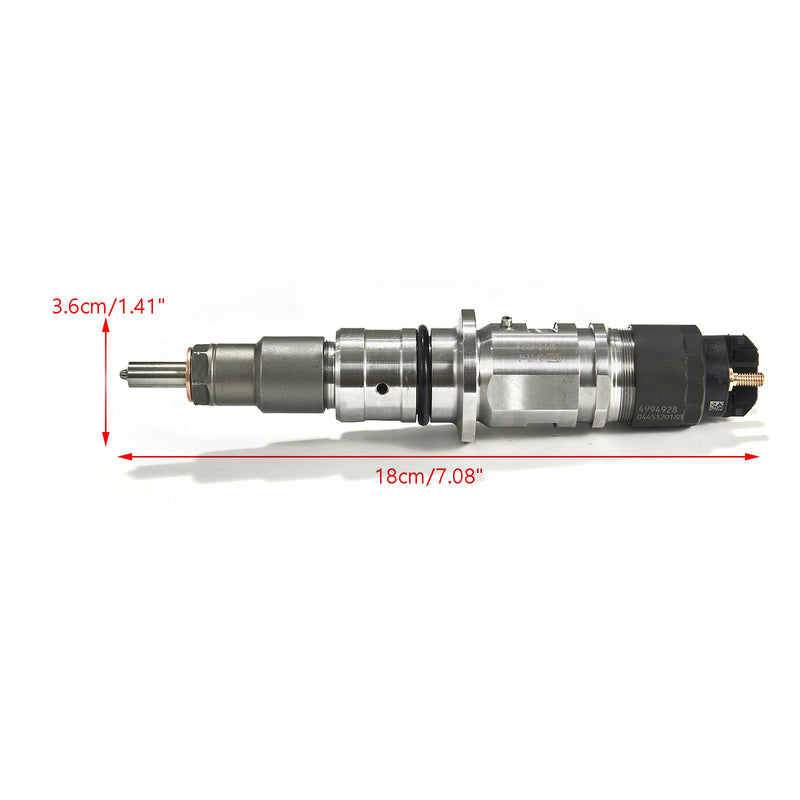 Load image into Gallery viewer, 2013-2018 Dodge Ram 2500 3500 Pickup 6.7L Diesel Common Rail Fuel Injector 0986435574 68210105AA 68210512AA R8210512AA Generic
