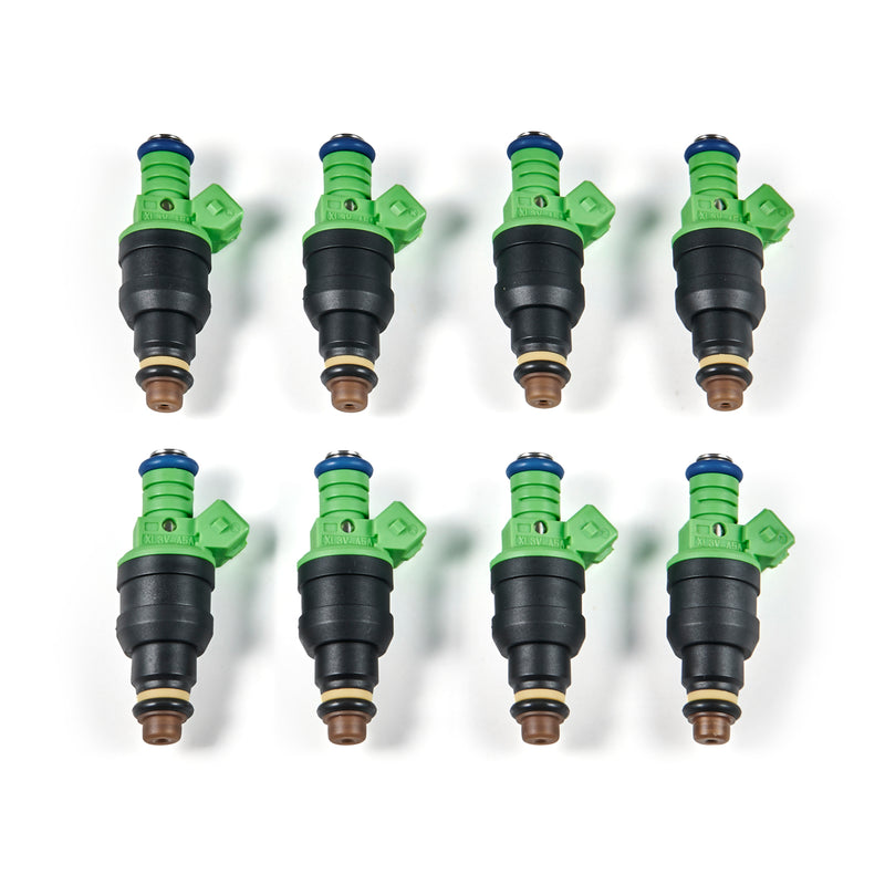 Load image into Gallery viewer, 1985-2002 Pontiac Firebird 8PCS 42lbs Green Top Racing Fuel Injectors 0280150558 0280155968  Generic
