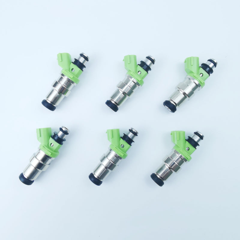 Load image into Gallery viewer, 1989-1992 Toyota Cressida Supra 3.0L 312CC 6PCS Fuel Injectors 23250-70080 23209-70080
