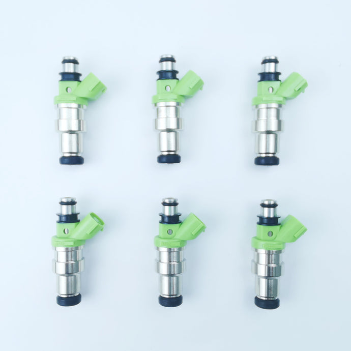 1989-1992 Toyota Cressida Supra 3.0L 312CC 6PCS Fuel Injectors 23250-70080 23209-70080