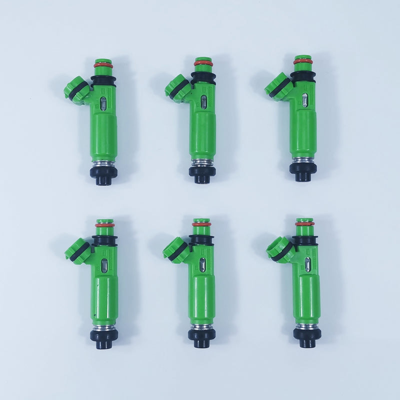 Load image into Gallery viewer, 1997-2001 Mazda Montero Sport 3.0L V6 6PCS Fuel Injectors 1955003170 FJ672 1955004060
