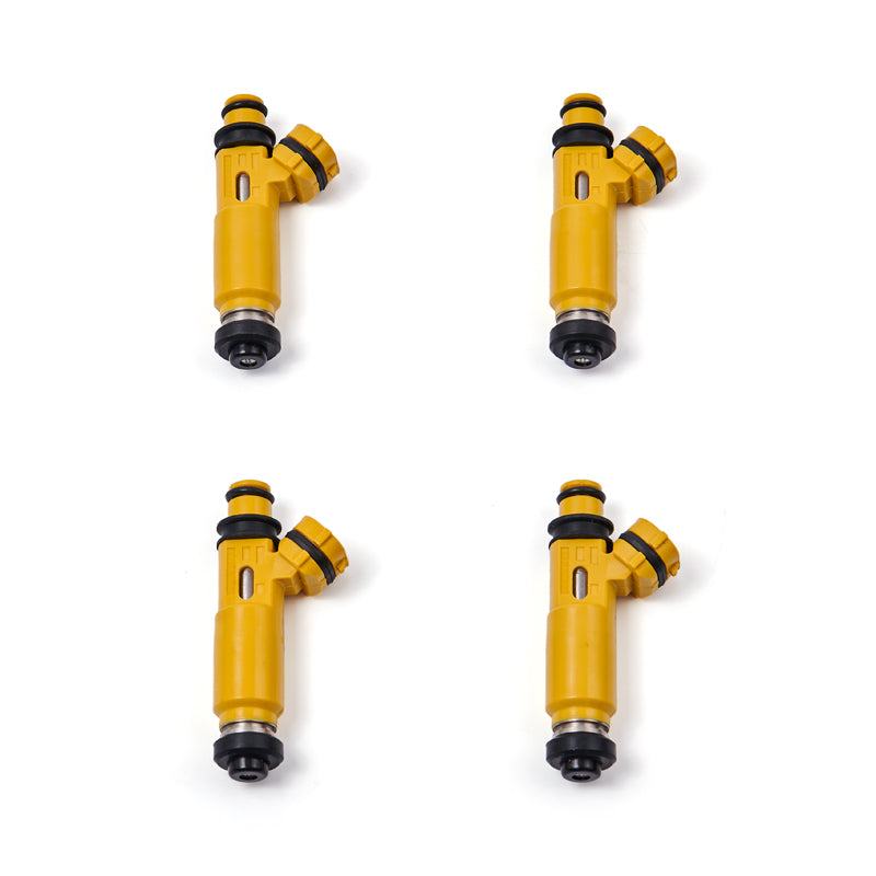 Load image into Gallery viewer, 2004-2008 Mazda RX-8 Miata 4PCS 440Cc 4-Hole Yellow Denso Fuel Injectors 195500-4450 for Mazda with Top Feed Fuel Injectors
