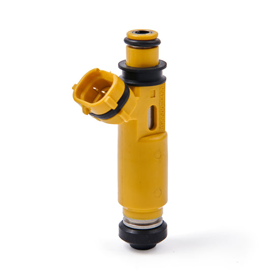 2004-2008 Mazda RX-8 Miata 4PCS 440Cc 4-Hole Yellow Denso Fuel Injectors 195500-4450 for Mazda with Top Feed Fuel Injectors