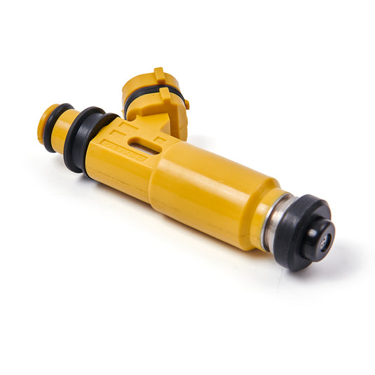 2004-2008 Mazda RX-8 Miata 4PCS 440Cc 4-Hole Yellow Denso Fuel Injectors 195500-4450 for Mazda with Top Feed Fuel Injectors