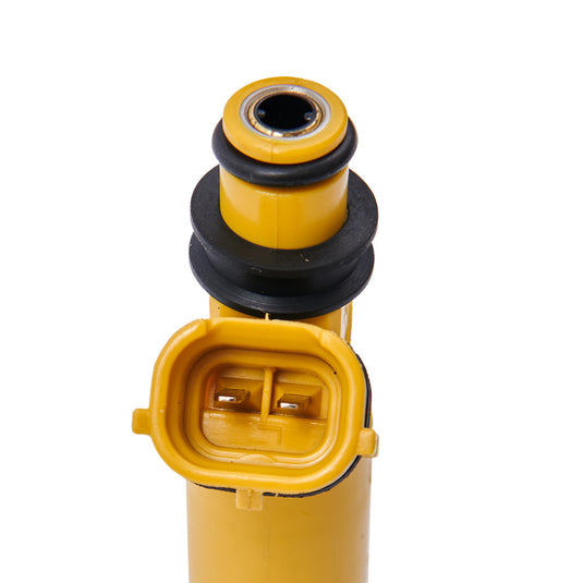2004-2008 Mazda RX-8 Miata 4PCS 440Cc 4-Hole Yellow Denso Fuel Injectors 195500-4450 for Mazda with Top Feed Fuel Injectors