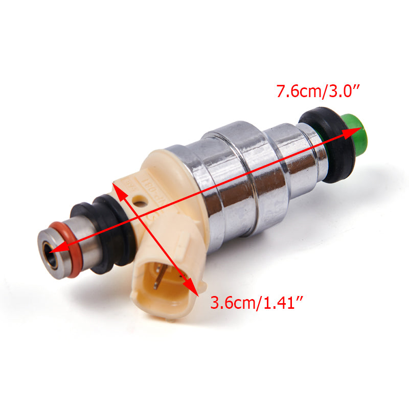 Load image into Gallery viewer, 1990-1993 Mazda B2200 2.2L 4PCS Fuel Injector INP-081 F2G8-13-250
