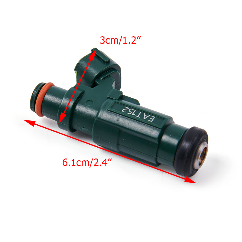 Load image into Gallery viewer, 2004-2013 Yamaha F150 Outboard 4PCS Fuel Injectors 63P13761 63P137610000 EAT152
