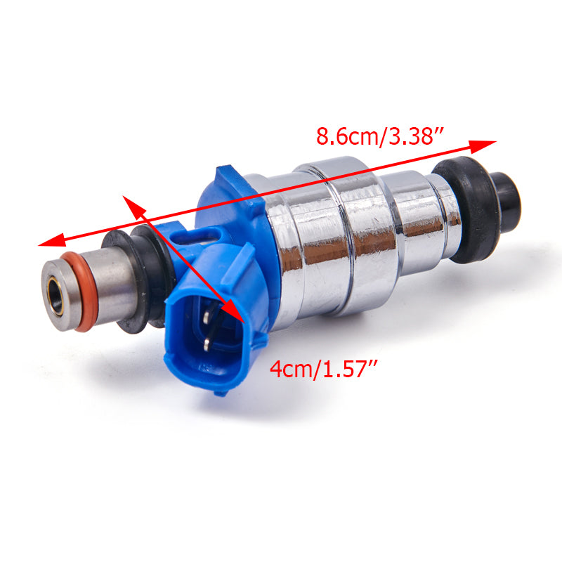 Load image into Gallery viewer, 1995-1997 Kia Sephia 1.6L I4 4pcs Fuel injectors 195500-1970
