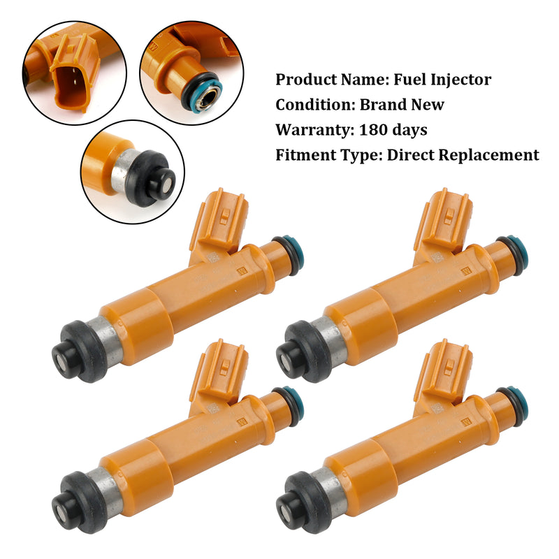 Load image into Gallery viewer, 2003-2011 Toyota Camry 2.4L I4 4PCS Fuel Injectors 23209-0H050 23209-28060 297-0018
