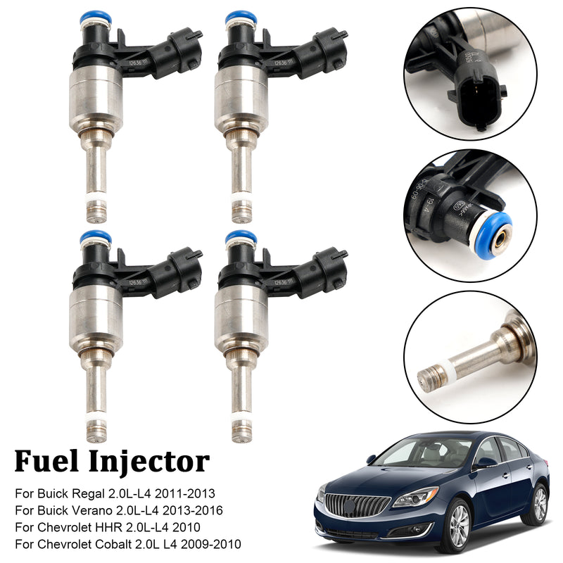 Load image into Gallery viewer, VAUXHALL ASTRA GTC Mk VI (J) 2.0 4PCS Fuel Injectors 0261500112 12636111 FJ1097 0261500147
