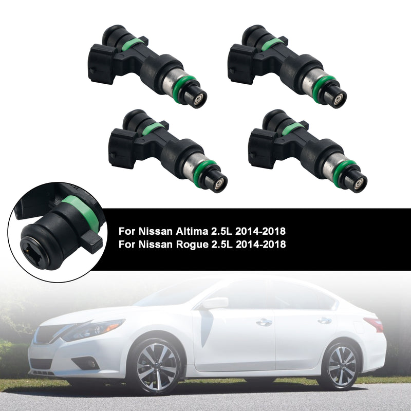 Load image into Gallery viewer, 2014-2018 Nissan Altima Rogue 2.5L I4 4PCS Fuel Injectors 16600-9HP0A FBY2855
