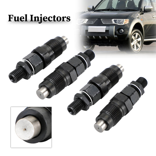1996-2006 Mitsubishi L200 2.5TD K74 4D56T Pick Up 4PCS Fuel Injectors MD196607 MI60005874 105148-1311