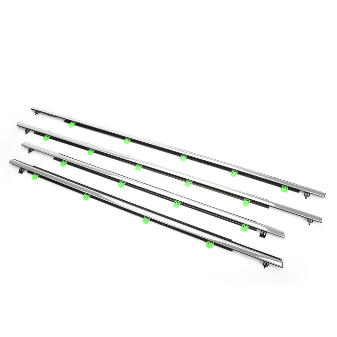 2007-2011 Honda CR-V CRV 4PCS Car Window Moulding Trim Weatherstrips Seal 72950-SWA-A01