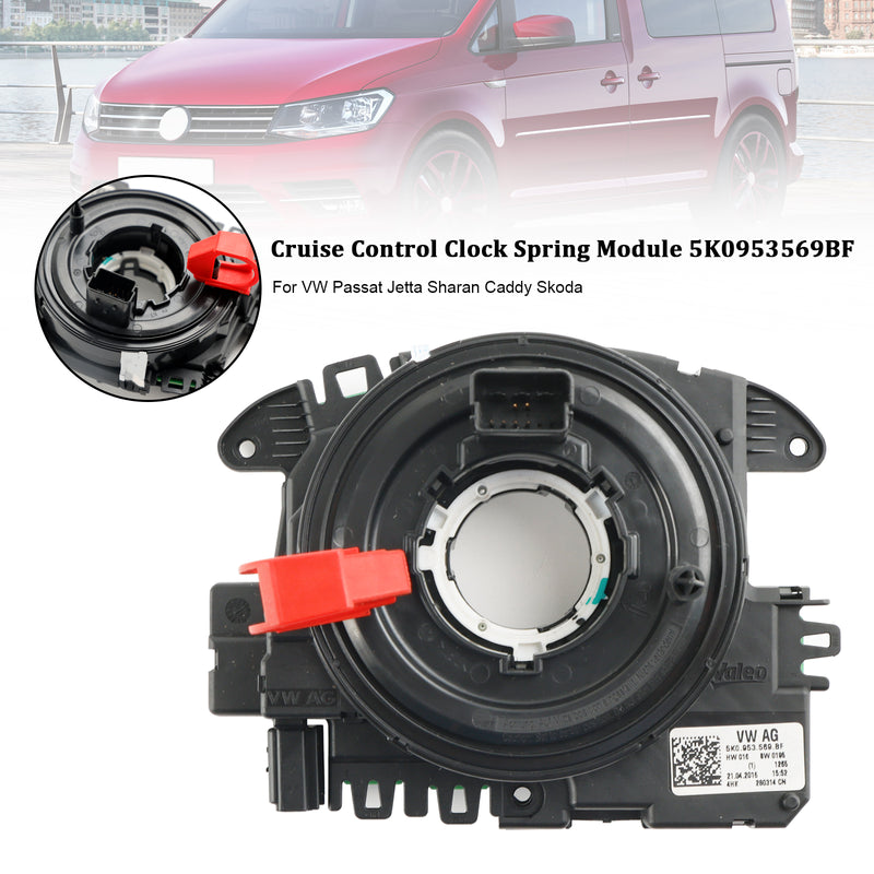 Load image into Gallery viewer, 2014-2018 Skoda Yeti Cruise Control Clock Spring Module 5K0953569BF 5K0953569BC
