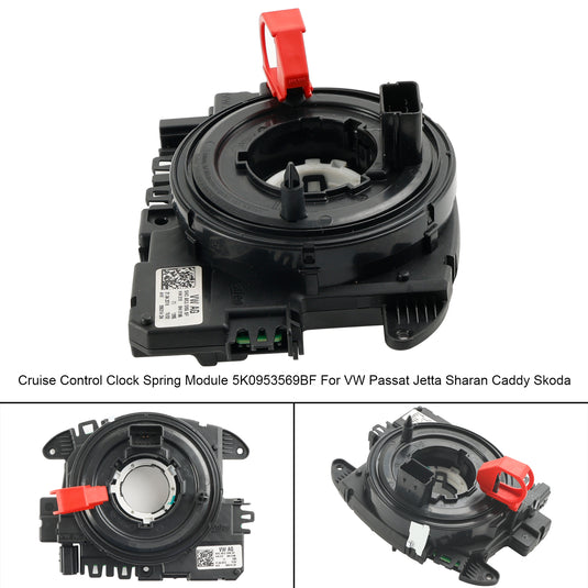 2014-2018 Skoda Yeti Cruise Control Clock Spring Module 5K0953569BF 5K0953569BC