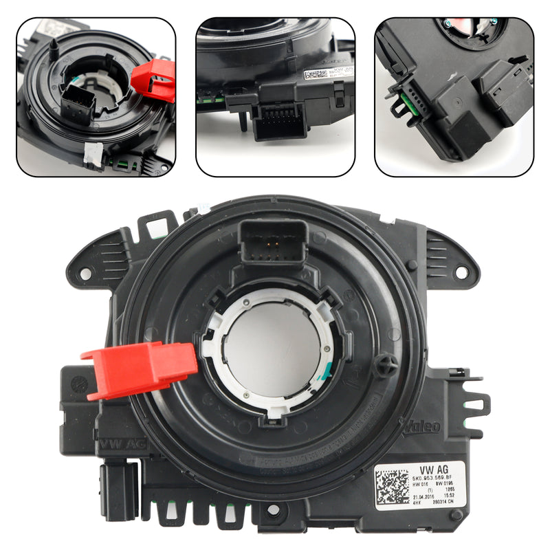 Load image into Gallery viewer, 2014-2018 Skoda Yeti Cruise Control Clock Spring Module 5K0953569BF 5K0953569BC
