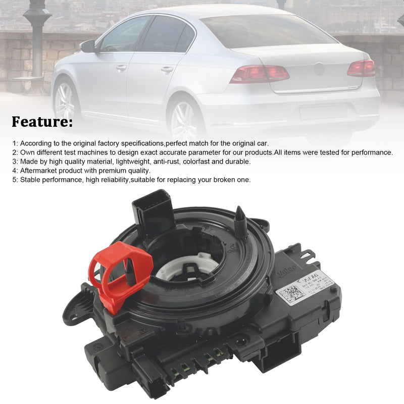 Load image into Gallery viewer, 2009-2012 VW Passat CC Clock Spring Cruise Control Module 5K0953569AS 5K0953569T
