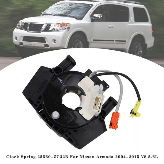 2005-2015 Nissan Armada V8 5.6L Clock Spring 25560-ZC32B 25560-9GA8D