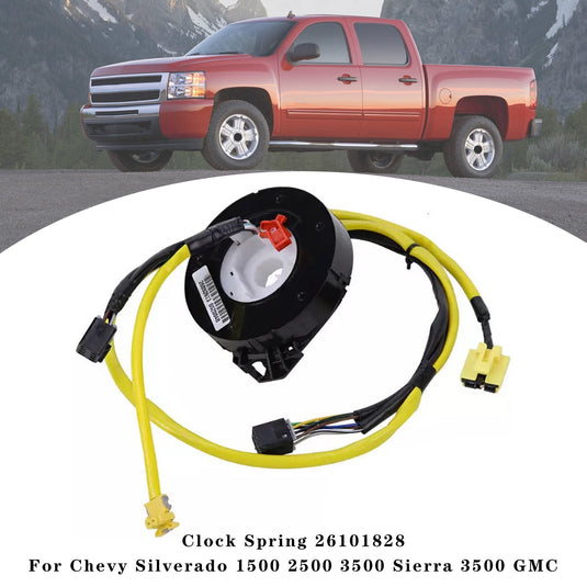2003-2007 Chevy Silverado 1500 2500 3500 GMC Sierra Clock Spring Spiral Cable 26101828 525-039