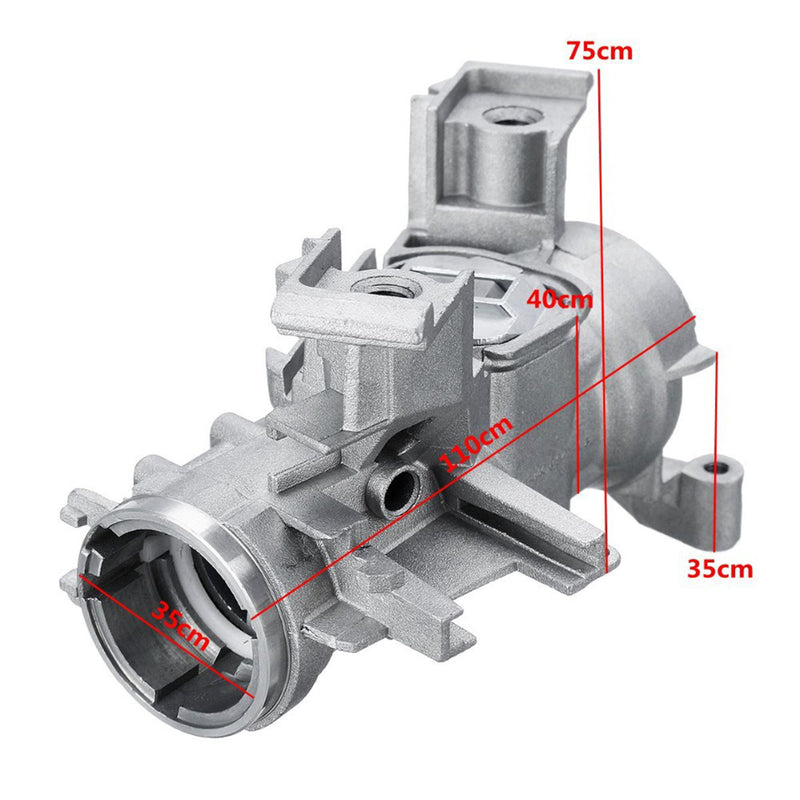 Load image into Gallery viewer, 2003-2010 Volkswagen Touran Ignition Switch With Lock Cylinder Key 1K0905851B 1K0953527D Generic
