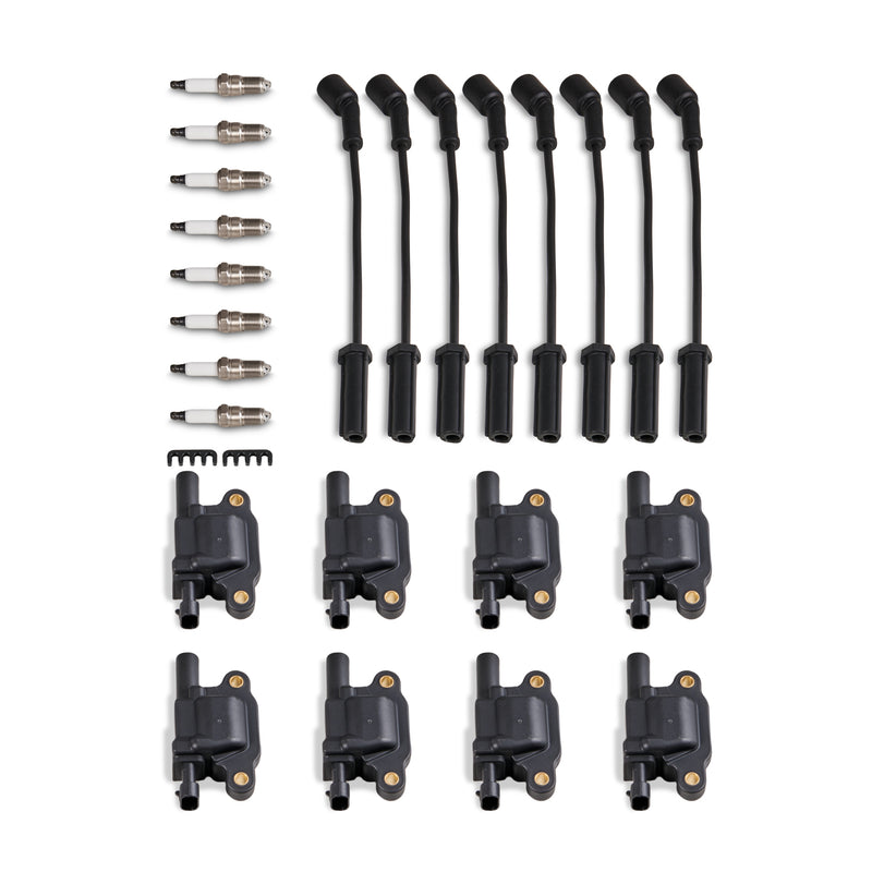 Load image into Gallery viewer, 2007-2014 Chevrolet Suburban 1500 5.3L V8 8PCS Square Ignition Coil+Spark Plug+Wires 12611424 8125706160 D510C UF413 12192195 Generic
