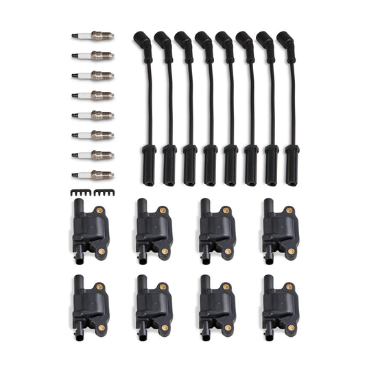 2007-2014 Chevrolet Suburban 1500 5.3L V8 8PCS Square Ignition Coil+Spark Plug+Wires 12611424 8125706160 D510C UF413 12192195 Generic