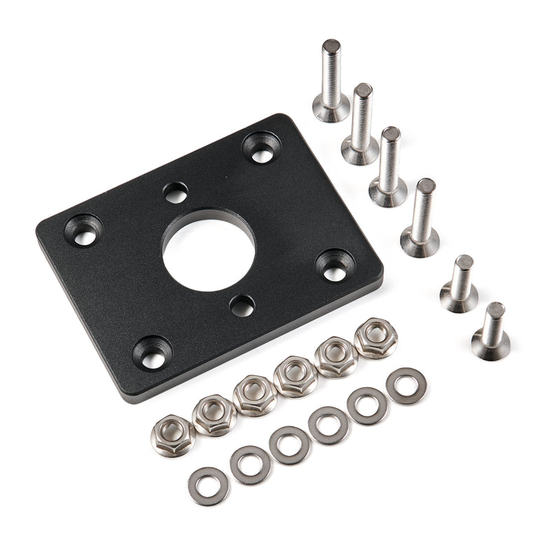 Load image into Gallery viewer, Black Brake Booster Eliminator Delete Adapter Plate For Honda Civic Integra Generic
