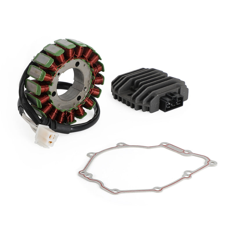 Load image into Gallery viewer, Stator &amp; Regulator Rectifier Kit for Yamaha FZ6 / FZ6 Fazer S2 (2004–2009) | Includes Gasket
