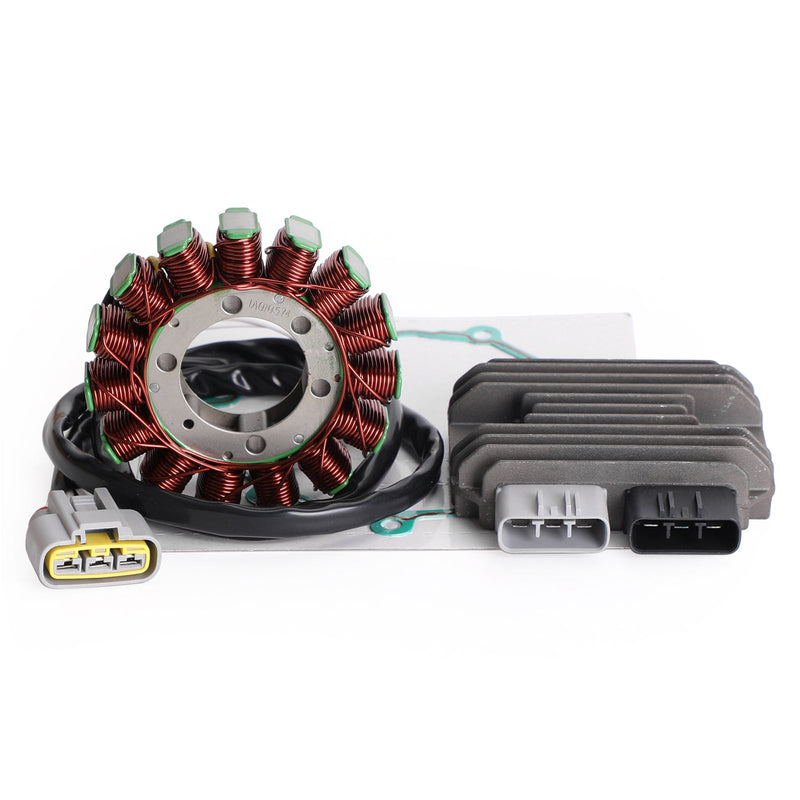 Load image into Gallery viewer, Magneto Stator+Voltage Rectifier+Gasket For Kawasaki ZX600 Ninja ZX6R 2009-2017
