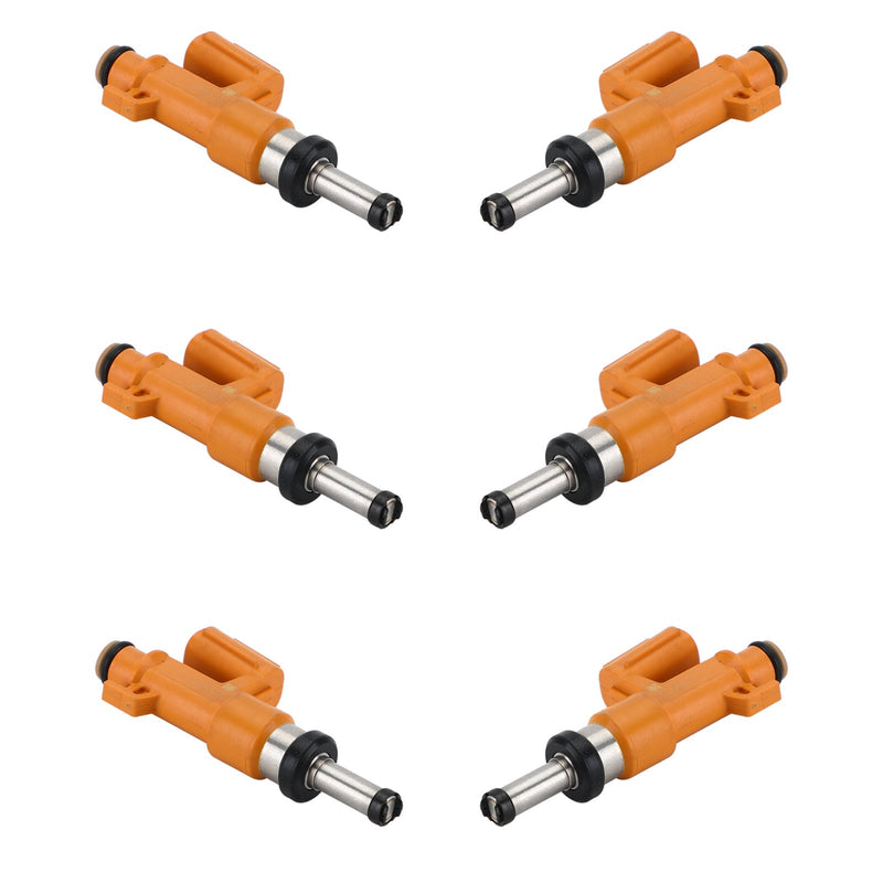 Load image into Gallery viewer, 2016-2020 Lexus RX350/RX450h 6 Cyl 3.5L 2GRFKS GGL20 GGL25 6PCS Fuel Injectors 23250-0P100 23209-09330
