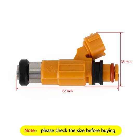 Fuel Injectors INP-786 49033-1057 For Kawasaki Vulcan 1500 1600 Classic Drifter Mean Streak Nomad 2000-2008 | 2PCS Replacement Set