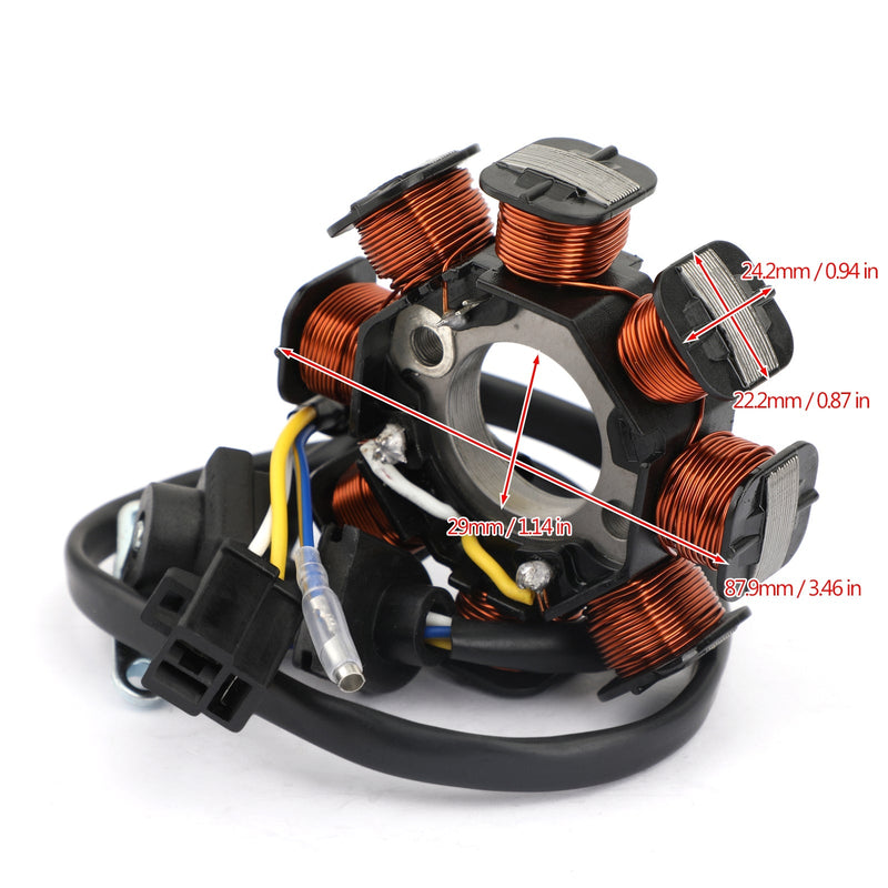 Load image into Gallery viewer, 2007-2009/2013-2017 Kawasaki KFX50 KSF50 ATV Stator Magneto Generator | Magneto Coil Replacement 21003-Y003
