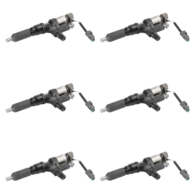 Load image into Gallery viewer, Hino 3.8L 4.7L 5.0L 6.5L 7.7L 6PCS Fuel Injectors 095000-6593 CB84034501S 095000-6594
