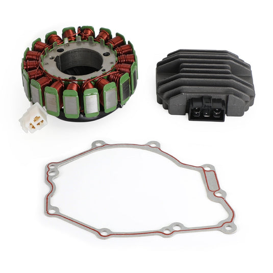 Stator & Regulator Rectifier Kit for Yamaha FZ6 / FZ6 Fazer S2 (2004–2009) | Includes Gasket