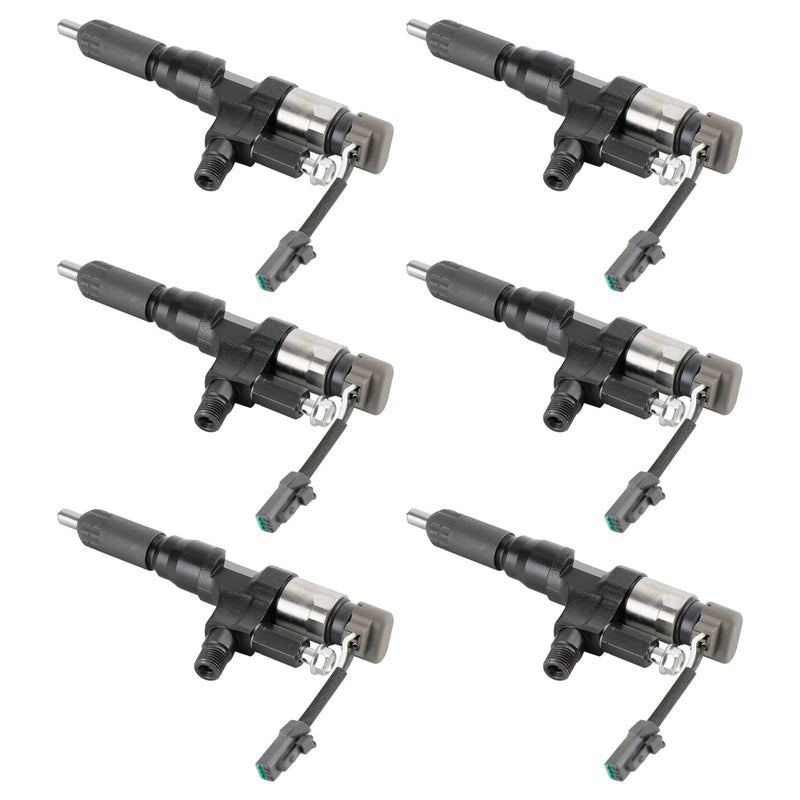 Load image into Gallery viewer, Hino 3.8L 4.7L 5.0L 6.5L 7.7L 6PCS Fuel Injectors 095000-6593 CB84034501S 095000-6594

