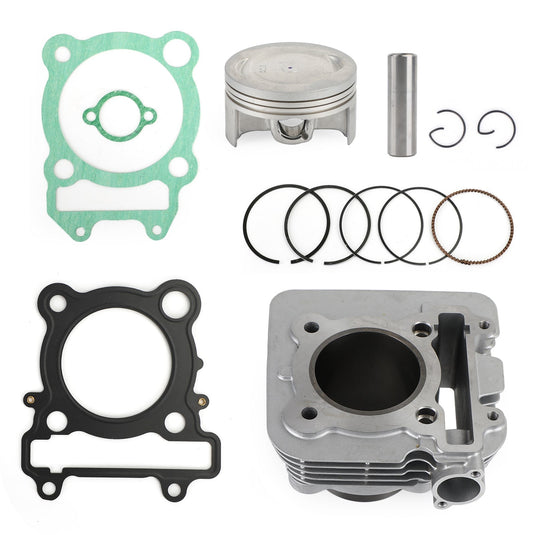 2007-2009 Yamaha YBR250 (1S4) Piston Cylinder Gasket Top End Kit 74mm 1S4-11311-00-A0 1S4-11311-01-A0 Generic