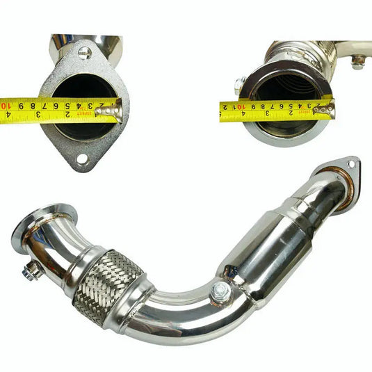 2008-2014 BMW X6/X5 550I 650I 750I B7 N63B44 4.4L V8 Twin Turbo Downpipe Exhaust