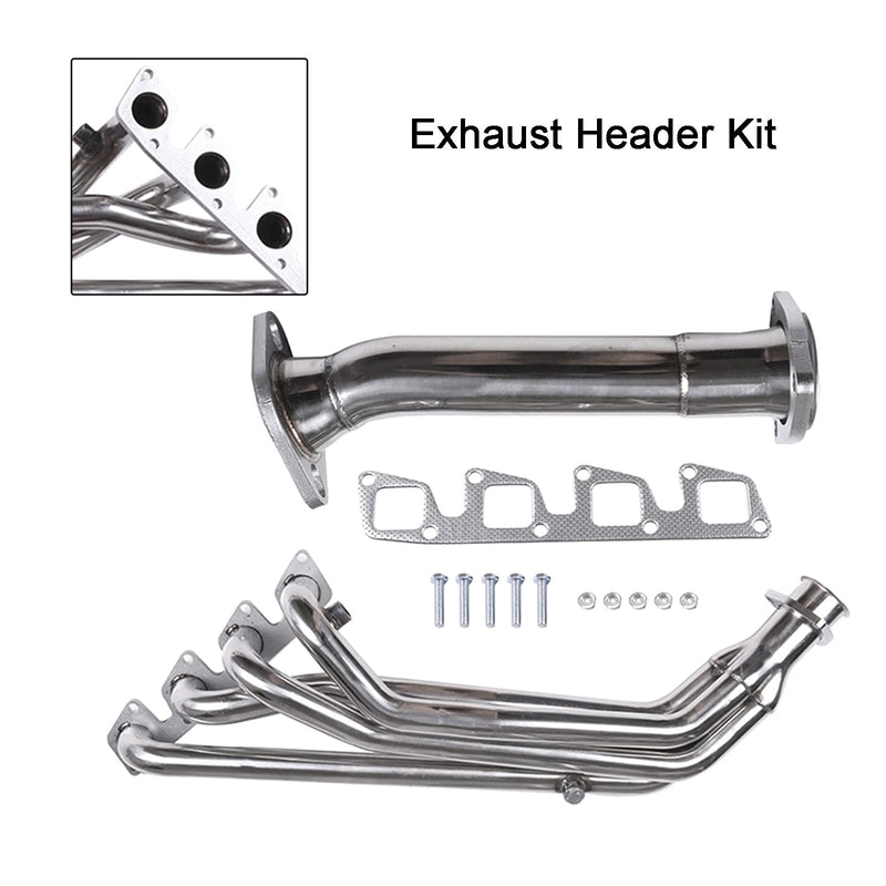 Load image into Gallery viewer, 1991-1994 Nissan 240SX 2.4L Stainless Steel Header Manifold Exhaust
