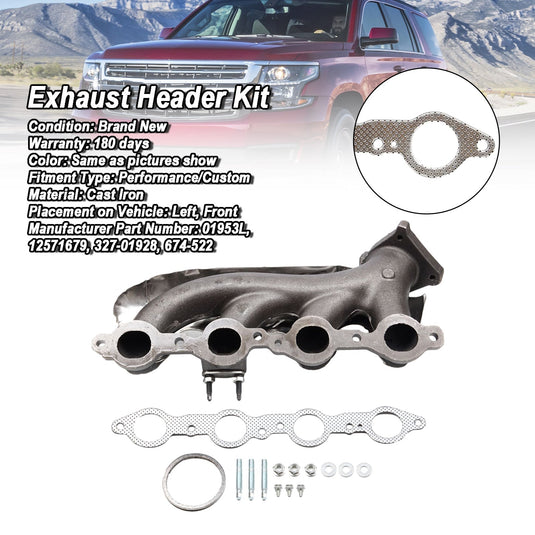 1999-2004 Chevrolet Silverado 2500 Driver Side Exhaust Manifold Kit 674-522