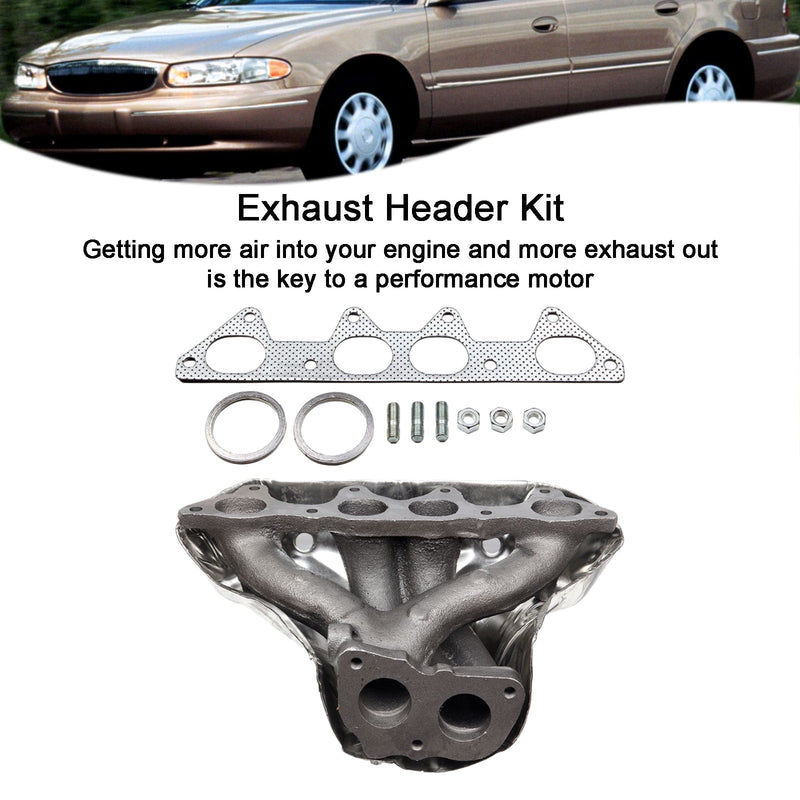 Load image into Gallery viewer, 1997-2001 Buick Century 3.1L Exhaust Manifold 4 Cyl W/ Heat Shield 674-509
