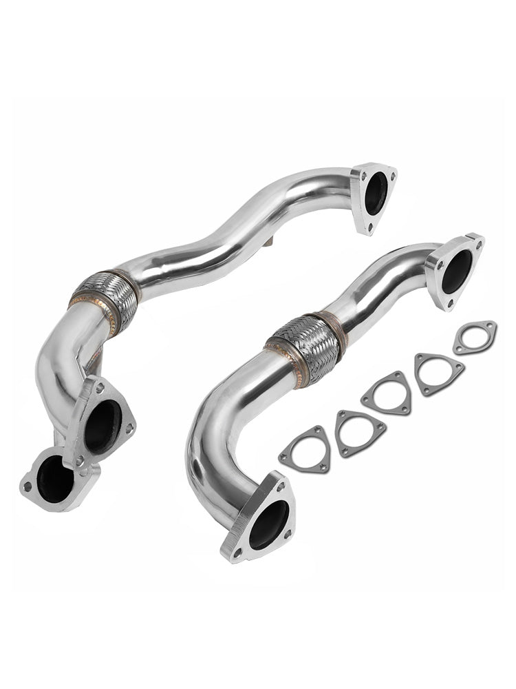 Load image into Gallery viewer, 2008-2010 Ford Super Duty 6.4L Turbocharger Y-Pipe Up-Pipe w/Hardware
