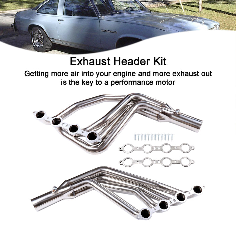 Load image into Gallery viewer, 1967-1969 Pontiac Firebird Stainless Racing Long-Tube Header Exhaust Manifold
