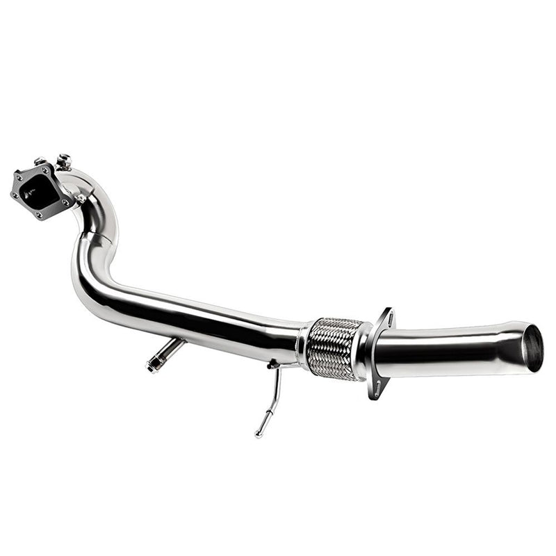 Load image into Gallery viewer, 2007-2013 Mazda 3 2.3L SS Racing Stainless Steel Turbo Downpipe Exhaust Generic
