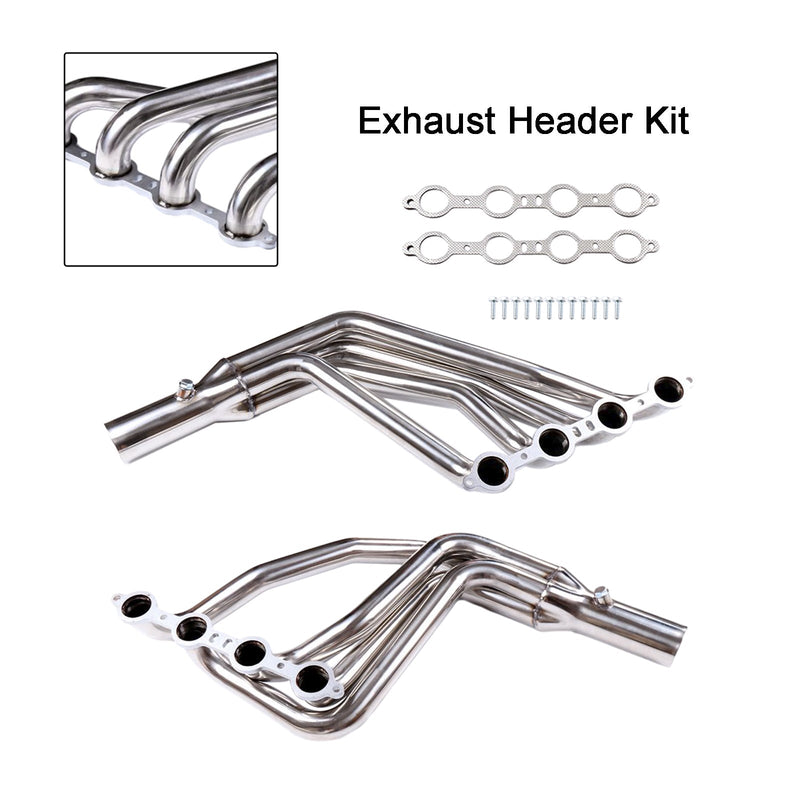 Load image into Gallery viewer, 1973-1974 Oldsmobile Omega Stainless Racing Long-Tube Header Exhaust Manifold
