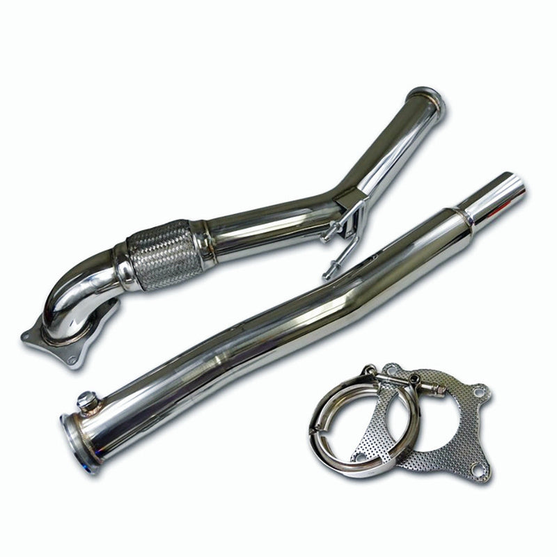 Load image into Gallery viewer, 06-10 Volkswagen GTI MK5 2.0L/2.0T I4 DOHC 3&quot; Exhaust Downpipe Exhaust Manifold Generic
