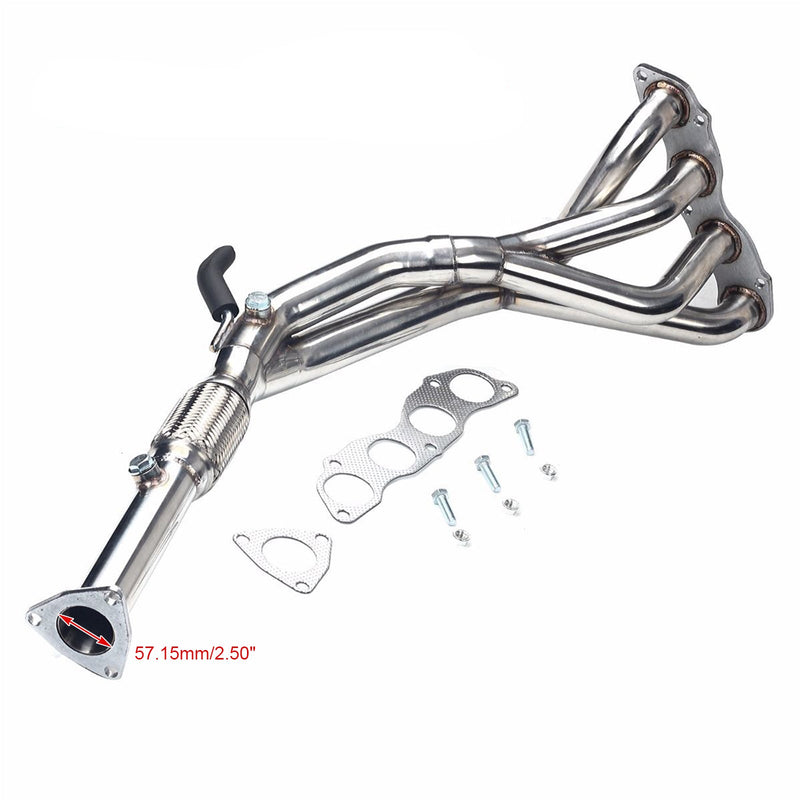 Load image into Gallery viewer, 2006-2011 Honda Civic Si FG2/FA5 Stainless Steel Performance Header Racing Generic
